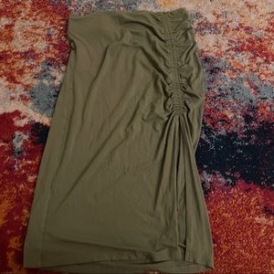 Wilfred Free size S midi skirt ruched slit from Aritzia